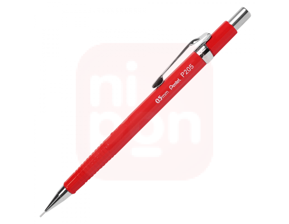 Lapiseira 0.5mm Vermelha - Pentel