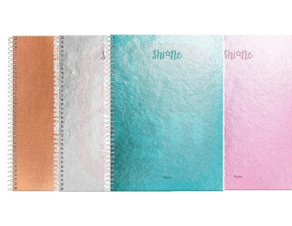 Caderno 01 Matéria Shine - Foroni
