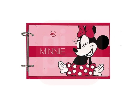 Porta Fichas Argolado Maior com 80 Fichas Minnie – 3782