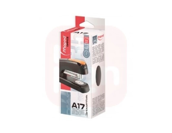 Grampeador De Mesa 24/6 - 26/6 25 FLS - A17 - Preto  MAPED