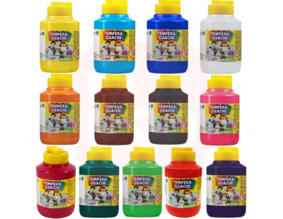 Tinta Guache 250ml  - Acrilex