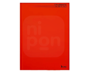 Caderno Caligrafia Brochura 96 Fls Capa Dura cores